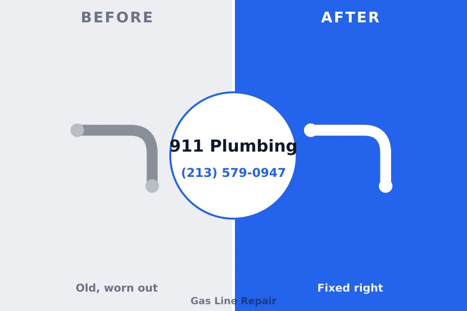 Before and after: plumbing company Kingston, WA